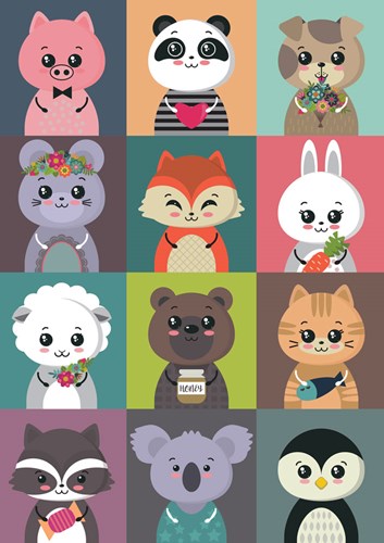 Yazz puzzel Funny Animals - 1000 stukjes legpuzzel