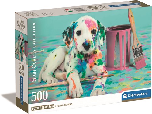 Clementoni Funny Dalmatian - 500 Teile-2