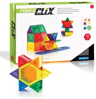 Guidecraft bouwset PowerClix Solids 70-delig - educatief speelgoed-2