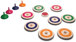 BS Toys indoor curling spel houten speelgoed voor kinderen