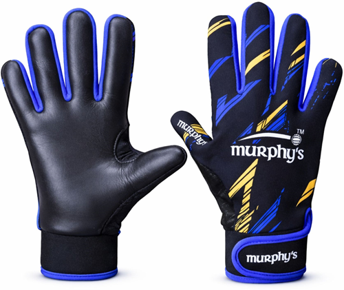 Murphy's Gaelic handschoenen junior grip sport zwart amber blauw maat 5