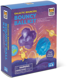 Tiger Tribe stuiterbal speelgoed - Galactic Bouncers knutselset