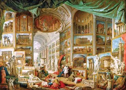 Eurographics legpuzzel Gallery of antique Rome Paolo Pannini 1000 stukjes