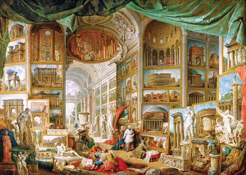 Eurographics Ansichten des Antiken Rom von Paolo Pannini - 1000 stukjes