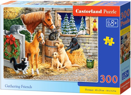 Castorland puzzel Gathering Friends - 300 stukjes dieren-2