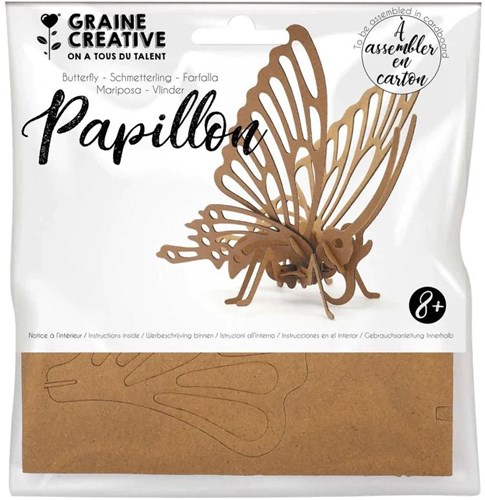 Graine Creative kit créatif 3D en carton papillon - jouet créatif
