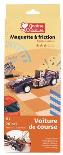 Graine Creative puzzle 3D voiture de course jouet en bois modélisme