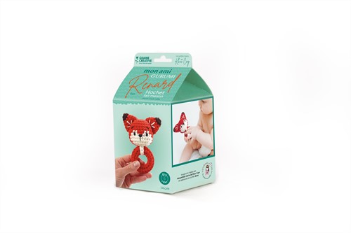 Graine Creative GC Amigurumi Haakpakket Rammelaar Vos
