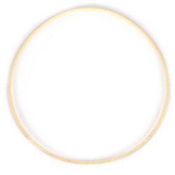Graine Creative anneau en bambou matériel créatif 35 cm multicolore