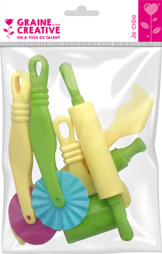 Graine Creative GC Boetseergereedschappen 6 stuks