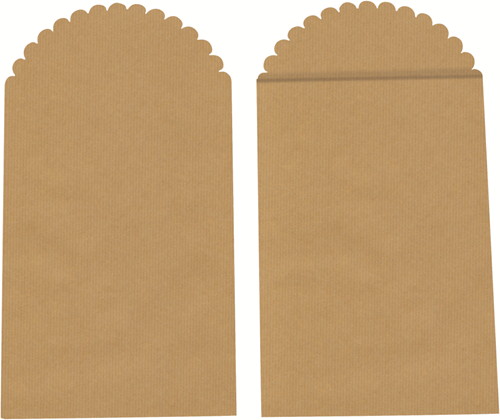 Graine Creative GC Cadeaudoosje 23,5x13 cm Kraft 6 stuks
