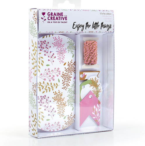 Graine Creative GC Cadeaudoosjes Mini Set 14x19 cm