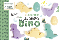 Graine Creative Coffret DIY Savon Dinosaures - Jouet Créatif