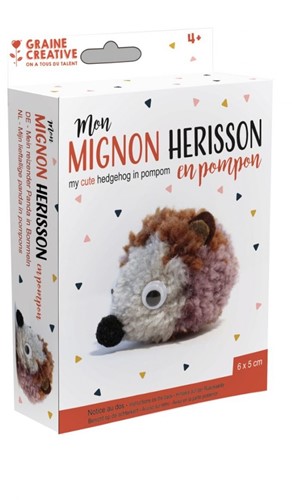 Graine Creative GC DIY Pompon Kit Egel