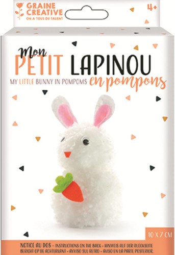 Graine Creative GC DIY Pompon Kit Konijn
