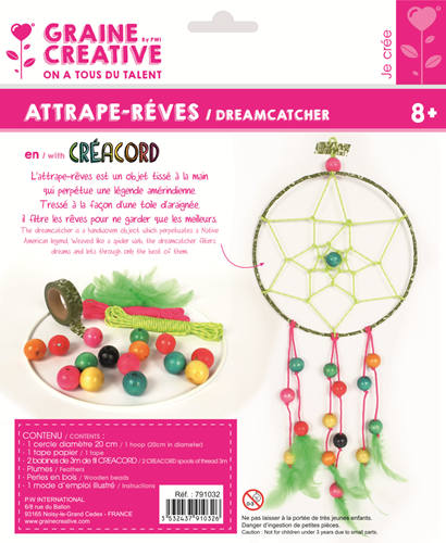Graine Creative GC Dromenvanger Knopen Set 20 cm Tropisch