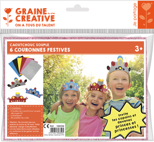 Graine Creative GC EVA Foam Kronen Set A5
