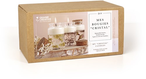 Graine Creative GC Gel Kaarsen Maken Set Gedroogde Bloemen