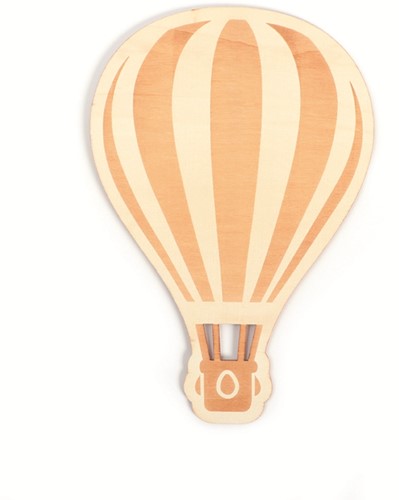 Graine Creative GC Houten Luchtballon 20,5x30x0,4 cm