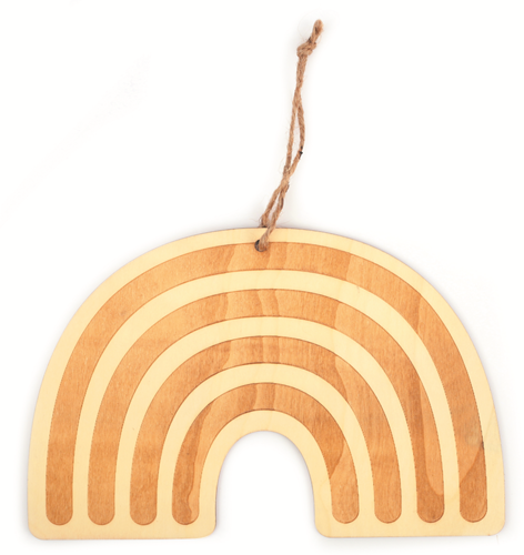 Graine Creative GC Houten Regenboog 25x16 cm