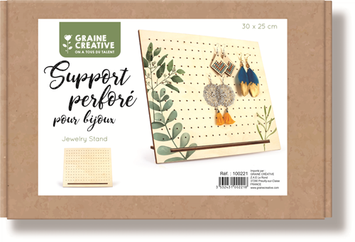 Graine Creative GC Houten Sieraden Bord 30x25x8 cm