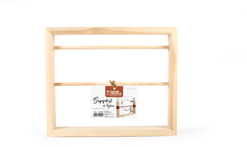 Graine Creative GC Houten Sieraden Standaard 30x25x4 cm