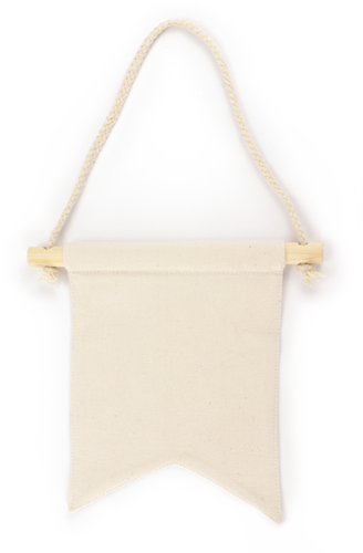 Graine Creative GC Katoenen Banner op Stok 15x20 cm