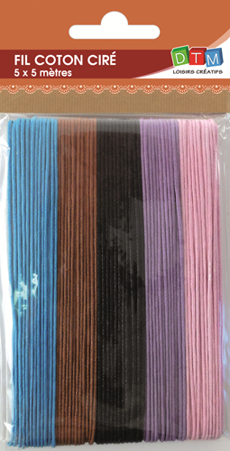 Graine Creative GC Katoenkoord Set 1 mm 5x5 m