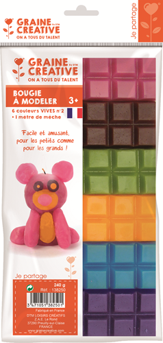Graine Creative GC Kneedwas Set 240 gr Secundair