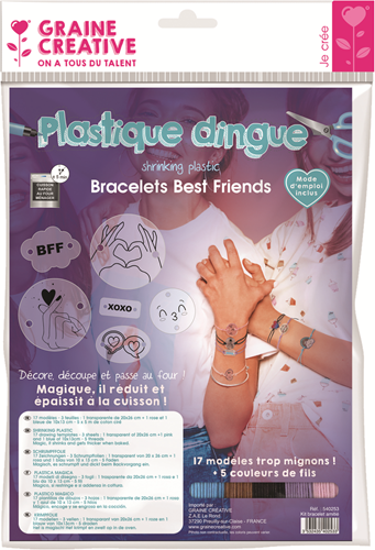 Graine Creative GC Krimpfolie Beste Vrienden Armbandjes Set