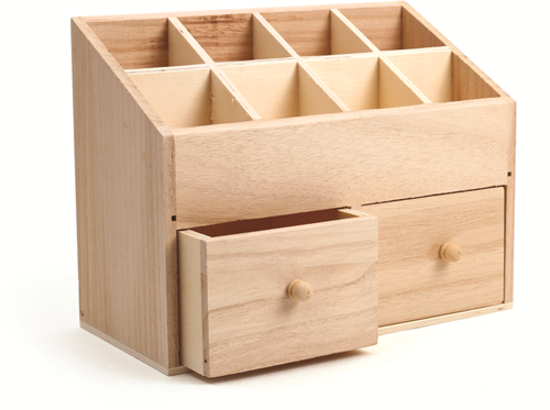 Graine Creative GC Ladenkastje met Vakken 24x12x19 cm