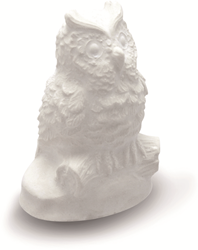 Graine Creative moule de coulée en latex hibou 9 cm matériel créatif