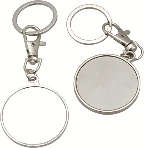 Graine Creative GC Metalen Cirkel Sleutelhanger 44 mm