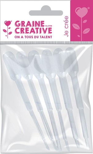 Graine Creative GC Pipetten 6 stuks 8,5 cm 5 ml