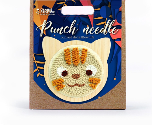 Graine Creative GC Punch Needle Set 15 cm Kat