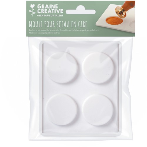 Graine Creative GC Siliconen Zegelwas Mal 4 stuks