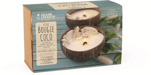 Graine Creative GC Soja Kaarsen Maken Set Kokosnoot