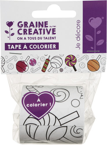 Graine Creative GC Tape Inkleuren 5m Zoetigheid