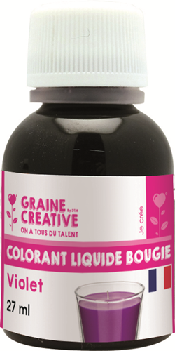 Graine Creative GC Vloeibare Kaarsen Kleurstof 27 ml Paars