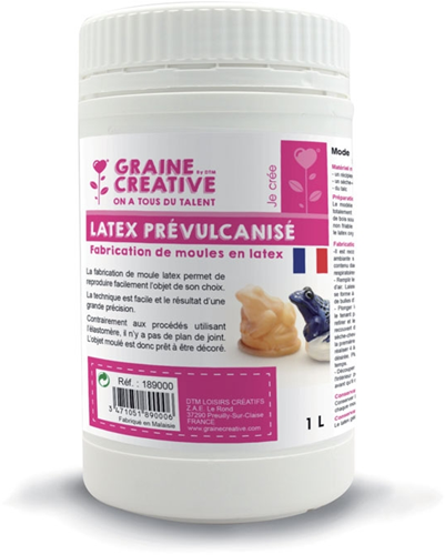 Graine Creative GC Voorgevulkaniseerde Latex 1l
