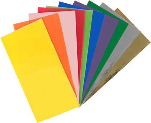 Graine Creative Graine Creative GC Wax Sheets 15x6,5 cm Vrolijke Kleuren 10 stuks