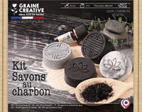 Graine Creative coffret fabrication savon charbon DIY jouet créatif