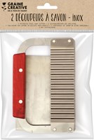 Graine Creative découpeur savon lisse cannelé DIY 2 pièces