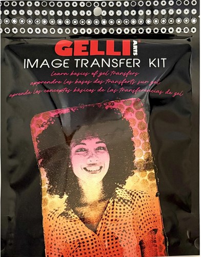 Gelli Arts set créative de transfert photo - kit de démarrage gel printing 24x19,5x6 cm