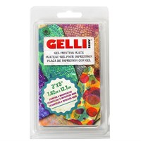 Gelli Arts plaque de gel d'impression - plaque créative 7,6x12,7 cm pour impressions uniques