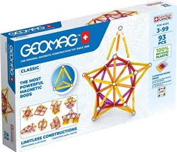 Geomag coffret de construction Classic Green Line 93 pièces jouet magnétique