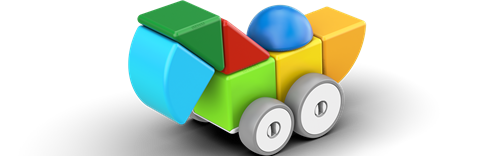 Geomag magnetisch speelgoed Magicube Cars gerecycled 13-delig bouwset-2