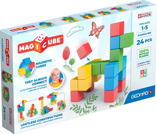 Geomag Geomag MagiCube Creatieve Set 24 stuks