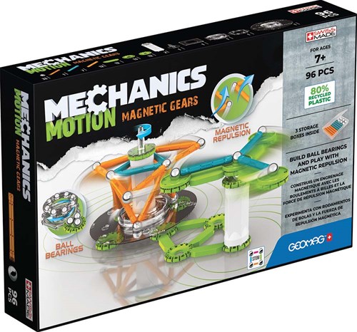 Geomag Mechanics Motion magnetische tandwielen bouwset 96 stuks