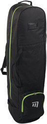 Masters golftas flight coverall met wielen - zwart - golf reistas